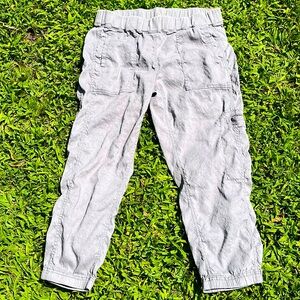 Eileen Fisher Linen Stretch Cargo Pants Size  PL (Petite Large)